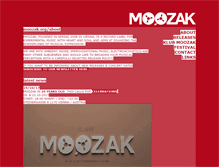Tablet Screenshot of moozak.org